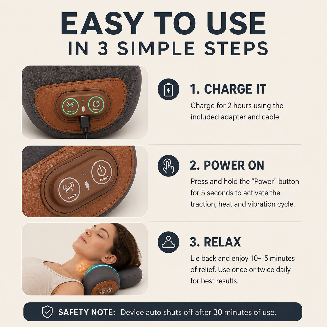 Restora Neck Traction Massager™
