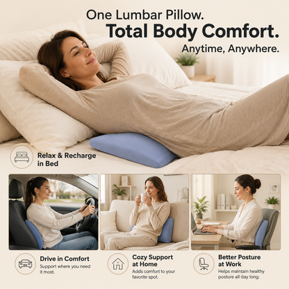 Restora Ergonomic Lumbar Pillow