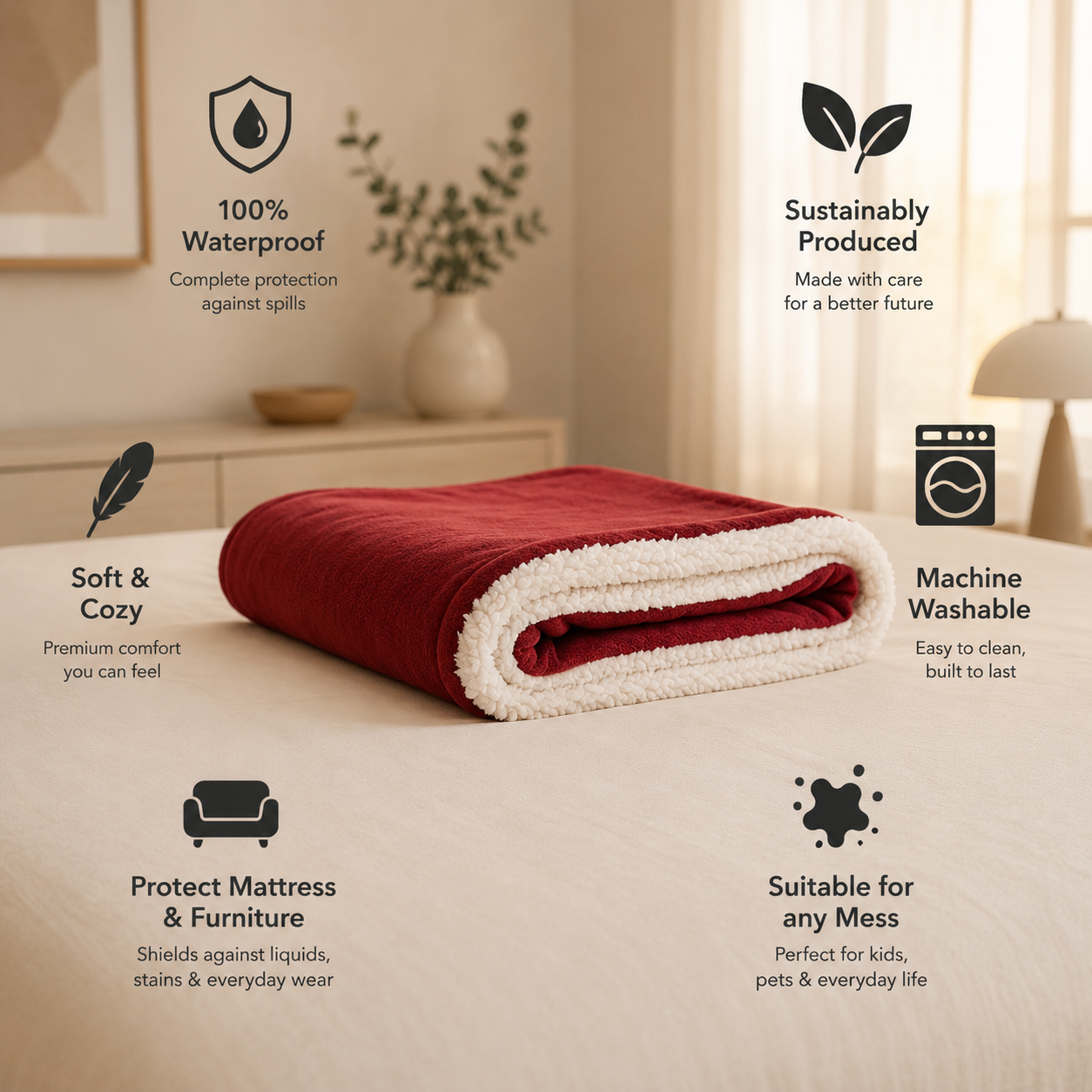 Restora Waterproof Intimacy Blanket