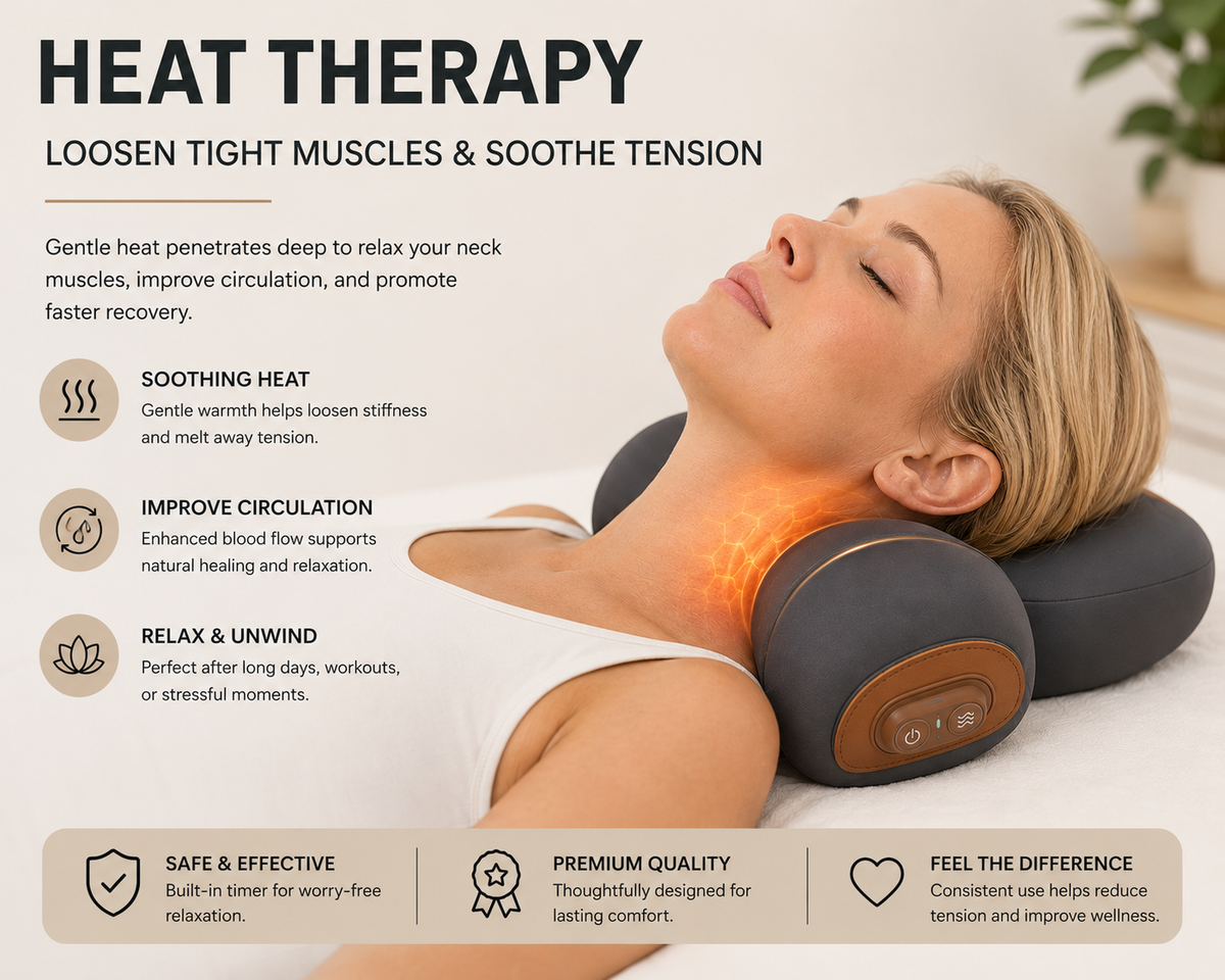 Soothing Heat That Melts Tension Away