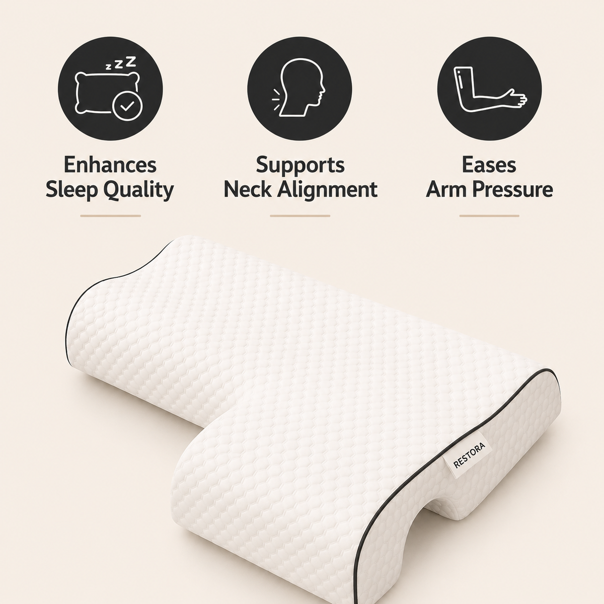 Designed for Side Sleepers Who Wake Up Sore